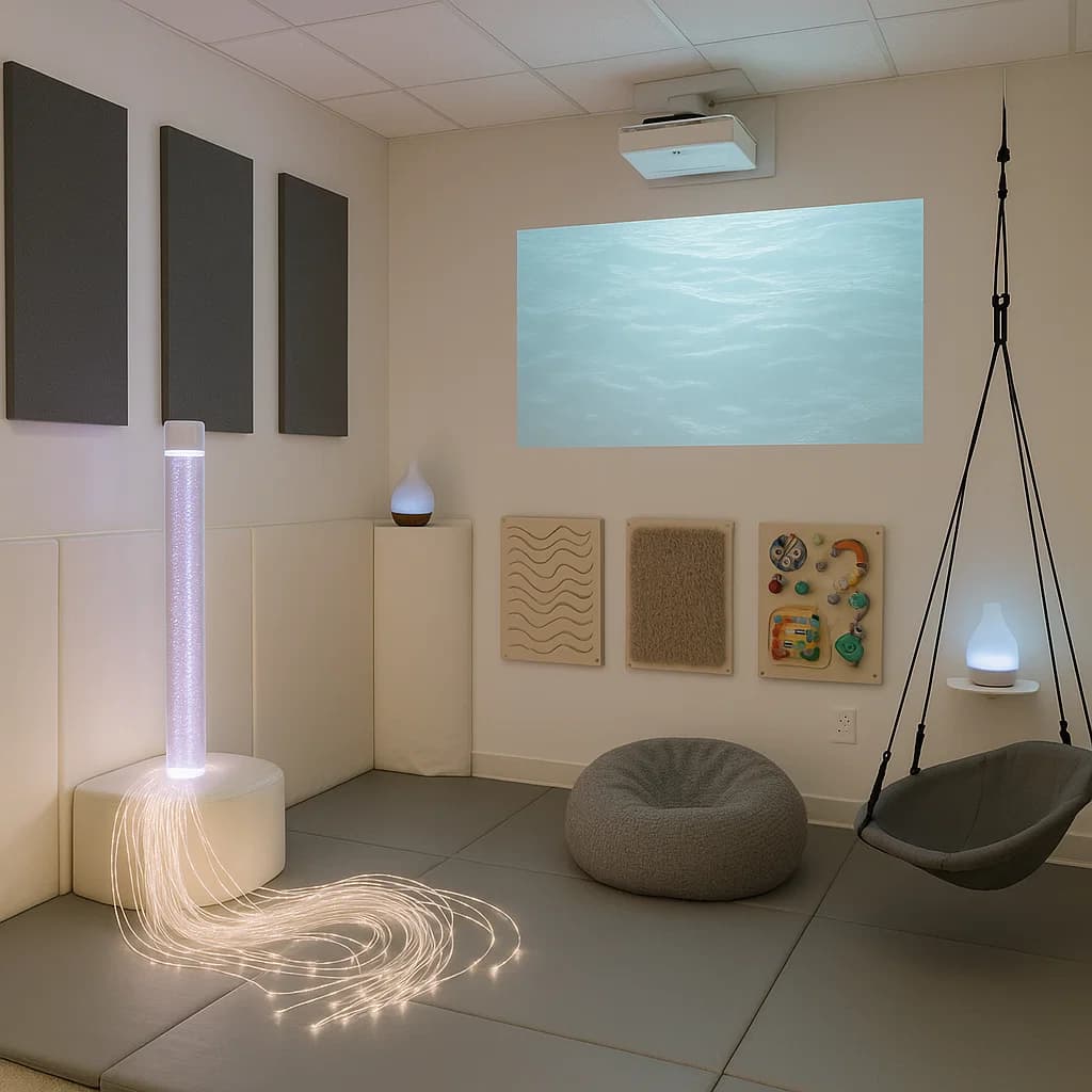 Paediatric Sensory Room for children with special needs by MOB-EASE Rehab
