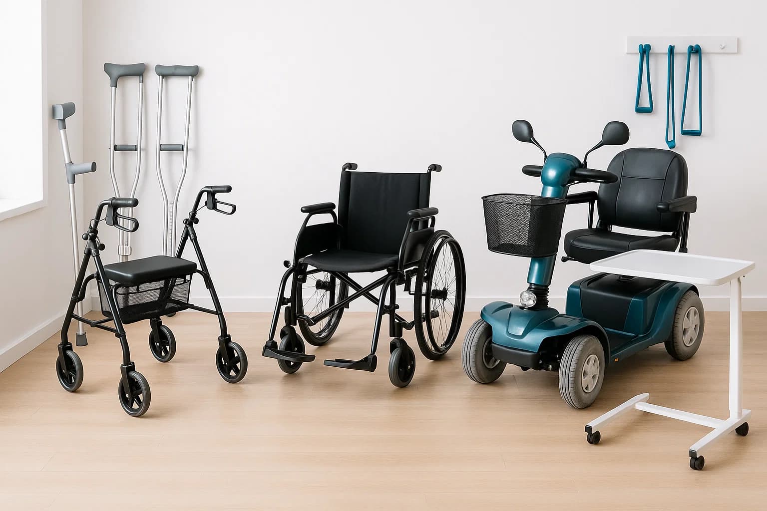 Patient using mobility aid at MOB-EASE Rehab Kottayam